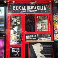 Kiosk at Rekalibracija Veganski in Novi Sad