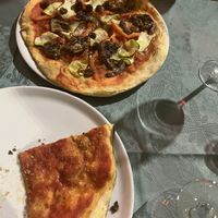 The Marinara and the one with small veggies  at Veganfruttariano in Milan