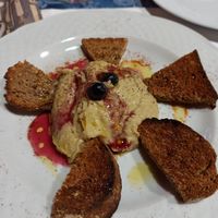 Hummus di lamponi e zenzero at Veganfruttariano in Milan