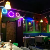 Funky design at Veganfruttariano in Milan