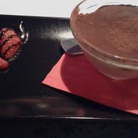 Vegan tiramisu at Veganfruttariano in Milan