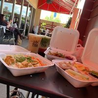 great indoor and outdoor atmosphere ! at Kaleisia Tea Lounge in Tampa