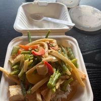 Curry when mixed at Kaleisia Tea Lounge in Tampa