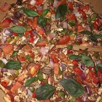 Health special :) no cheese  at V Spot Diner in Adelaide