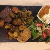 Grigliata vegan at Ecosteria Parco Santi Angeli in Santi Angeli