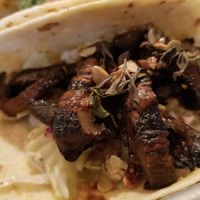 Spicy mushroom taco at Bomba Tacos & Rum in Fairlawn