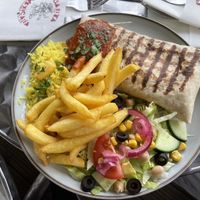 Beans and pepper burrito   at Casita Mexicana in Killarney