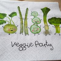 Nice napkin at Yellow Rose in Copenhagen