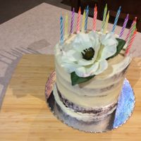 Vegan chocolate mud cake at Temptation Cakes in Auckland