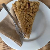 Apfelstreuselkuchen at Cafe Juli in Aachen