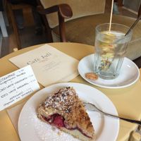 Vegan cake at Cafe Juli in Aachen