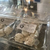 Italian wedding cookies at The Copper Q in Big Bear Lake