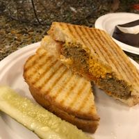 Vegan meatball panini at The Copper Q in Big Bear Lake