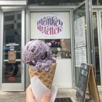 Blueberry Cobbler ice cream.. sooo good! 😍😍😍  at Monkeywrench in Salt Lake City