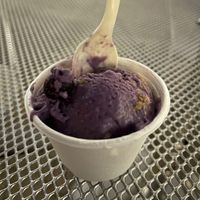 Blueberry cobbler  at Monkeywrench in Salt Lake City