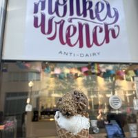 Mocha and cookie dough   at Monkeywrench in Salt Lake City