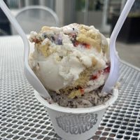 Birthday cake and budderfinger, our two favorite flavors!   at Monkeywrench in Salt Lake City