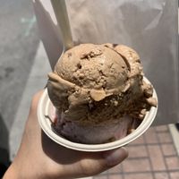 Chocolate almond and strawberry at Monkeywrench in Salt Lake City