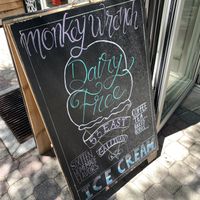 Sign outside at Monkeywrench in Salt Lake City