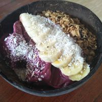 Acai bowl  at Bom Bowls in Pai
