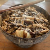 Snickers bowl  at Bom Bowls in Pai