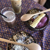 Acai Bowl - Snickers Bowl   at Bom Bowls in Pai