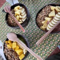 Back for more  at Bom Bowls in Pai