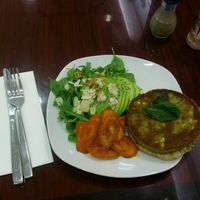 breakfast at Orchid Vegetarian Cafe in Surfers Paradise