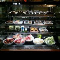 display case at Orchid Vegetarian Cafe in Surfers Paradise