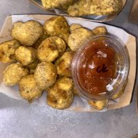 Popcorn chicken (automatically vegan)  at Foo Dog Curry Traders in Jacksonville