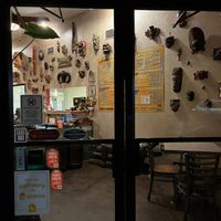 Entrance to the dungeon. Beckoning young heroes to an early fate. at Foo Dog Curry Traders in Jacksonville