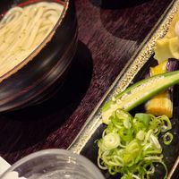 Dipping Udon at Omen in Kyoto