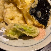 Tempura at Omen in Kyoto