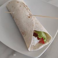 Wrap de Guacamole at Blu Cafe in Santiago De Compostela