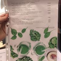 Menu 06/2020 at Blu Cafe in Santiago De Compostela