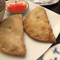 Vegan Empanadillas at Blu Cafe in Santiago De Compostela
