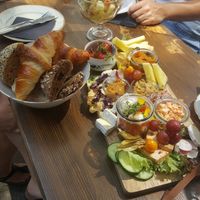 Brunch (veggie and vegan) at Cafe Brooks in Hamburg