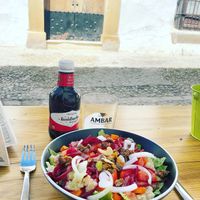 Vegan Salad & Kombucha  at BioPicnic in Ronda