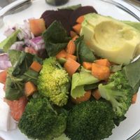 Lovely fresh salad  at BioPicnic in Ronda