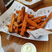 Sweet potato crisps at Bao's in Porto