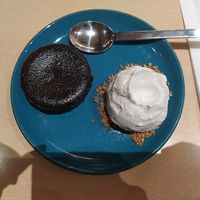 Vegan desert at Bao's in Porto