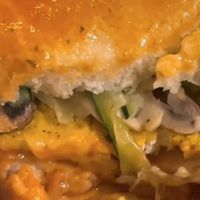 Francesinha sem glúten  #Veganuary at O Porto dos Gatos in Porto