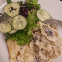 pasta with tofu at DaTerra - Campus São João in Porto