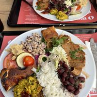 First plate   at DaTerra - Mercado Beira Rio in Vila Nova De Gaia