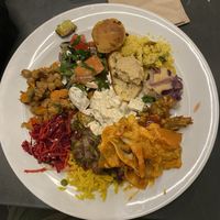 Buffet - lots of variety  at DaTerra - Mercado Beira Rio in Vila Nova De Gaia