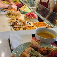 Soup included too! All very good! at DaTerra - Mercado Beira Rio in Vila Nova De Gaia