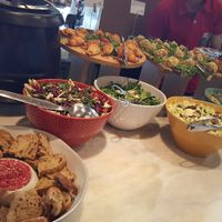 The buffet at DaTerra - Mercado Beira Rio in Vila Nova De Gaia