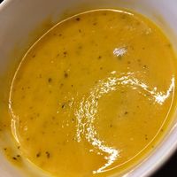 Soup (included in price) at DaTerra - Mercado Beira Rio in Vila Nova De Gaia