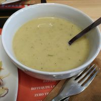 Sopa de coliflor at DaTerra - Mercado Beira Rio in Vila Nova De Gaia