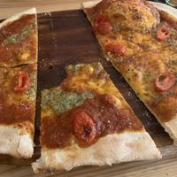 Tomato garlic bread  at Sorella Sorella in Gateshead